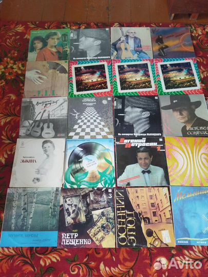 Коллекция виниловых пластинок СССР