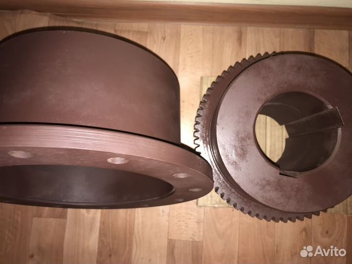 Муфта зубчатая механизма вылета портального крана