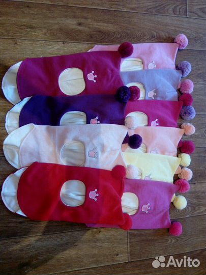 Шапка шлем Р 1-2 года Деми