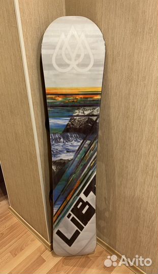 Сноуборд Lib Tech, крепы и ботинки Burton Step on