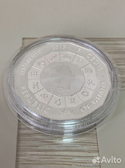 Серебряная монета с925пр., 33,63гр 150руб/гр