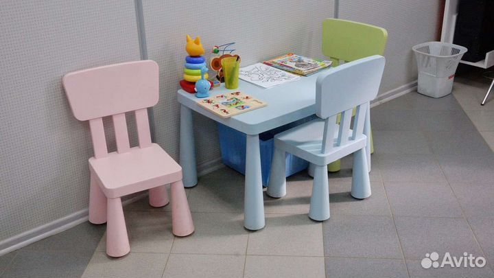 Детский стол и стул маммут
