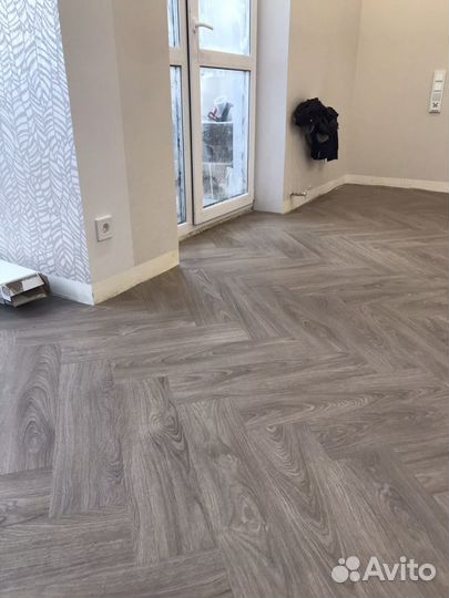 Укладка ламината, плитки пвх, линолеума