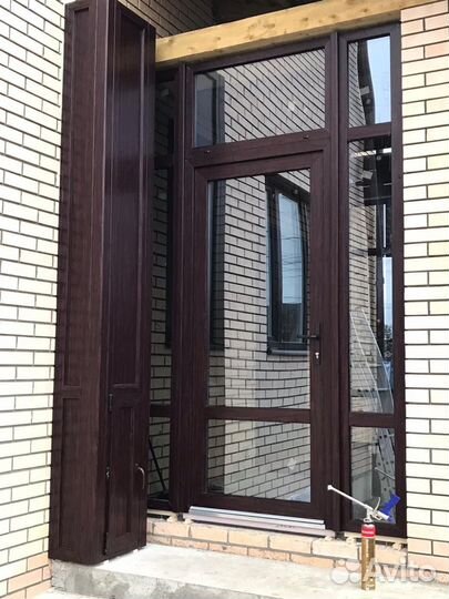 Окна пластиковые, остекление