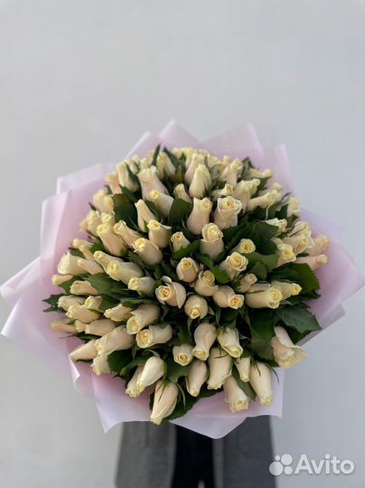 Букет из 101 крымской розы