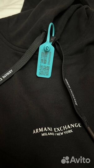 Худи Armani Exchange milano new york