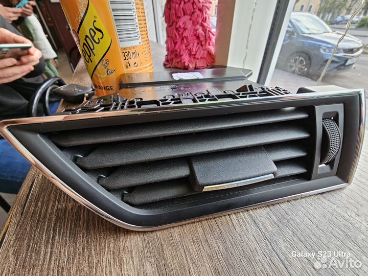 Дефлектор воздуховода для skoda superb 3