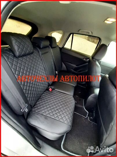 Чехлы Автопилот Mitsubishi Outlander 3 из экокожи