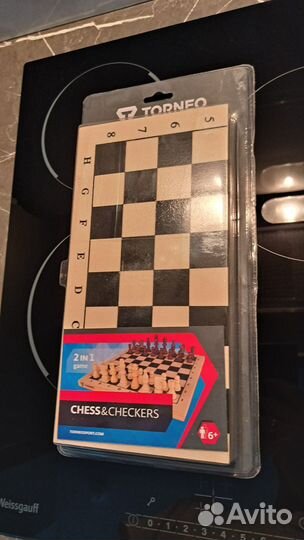 Шахматы и шашки, 2 в 1