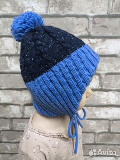 Шапка для мальчика 1.5-3 года