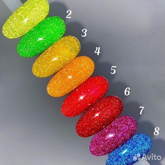 Grattol гель-лаки Bright Star и Bright Neon, 9 мл