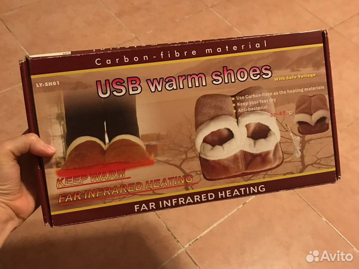 USB тапки с подогревом