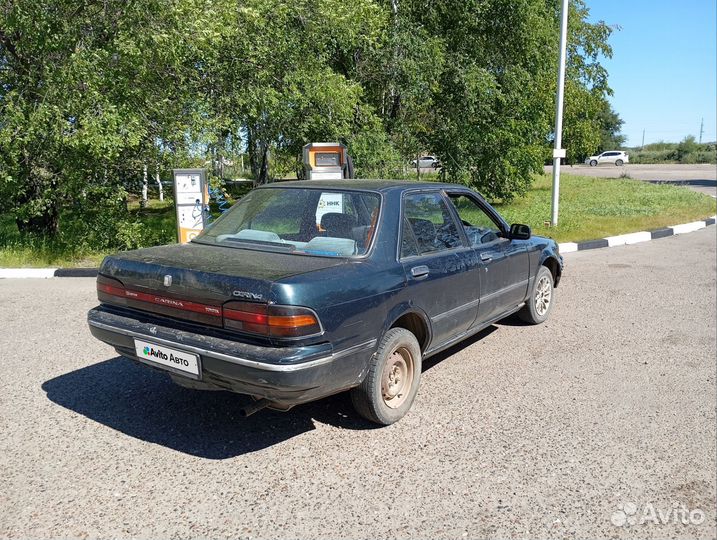 Toyota Carina 1.5 МТ, 1991, 250 000 км