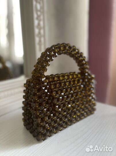 Сумка женская из бусин