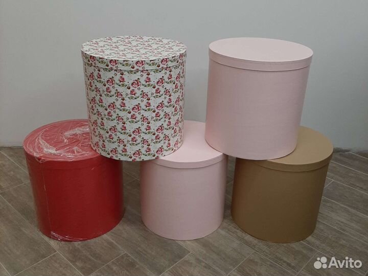 Шляпные коробки для цветов