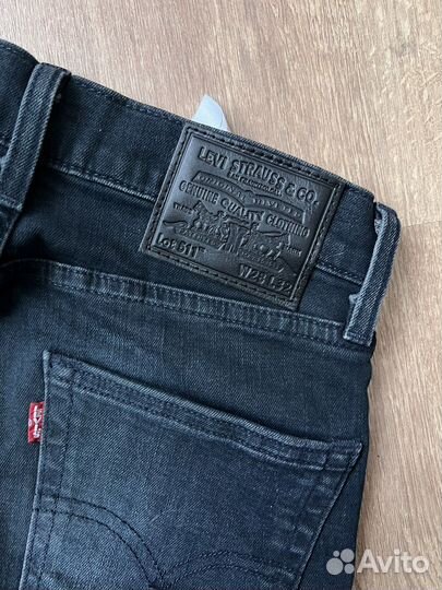 Оригинал Джинсы levis 511 новые w28 l32