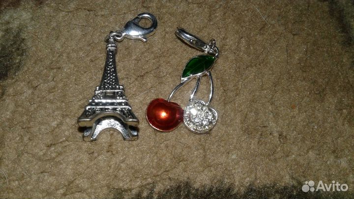 Шармы посеребрённые