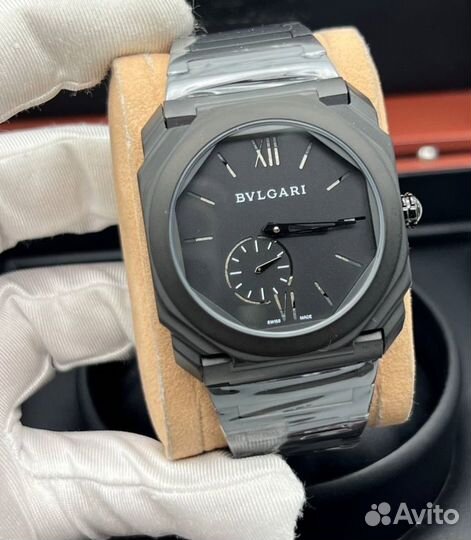 Часы мужские Bvlgari c гарантией год