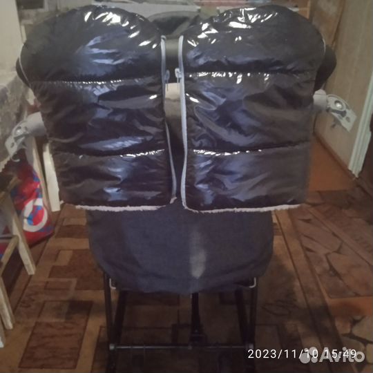 Детские санки коляска