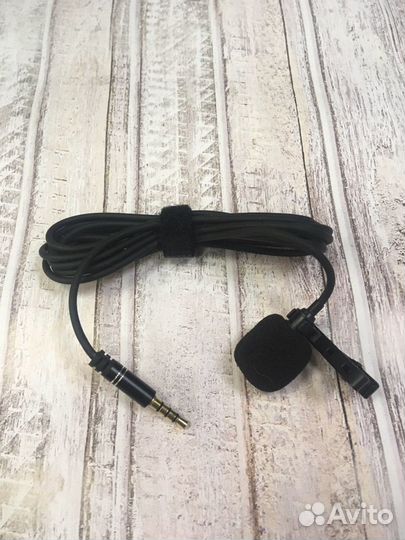 Микрофон RCM-102 ritmix петличный, разьем 4-pin