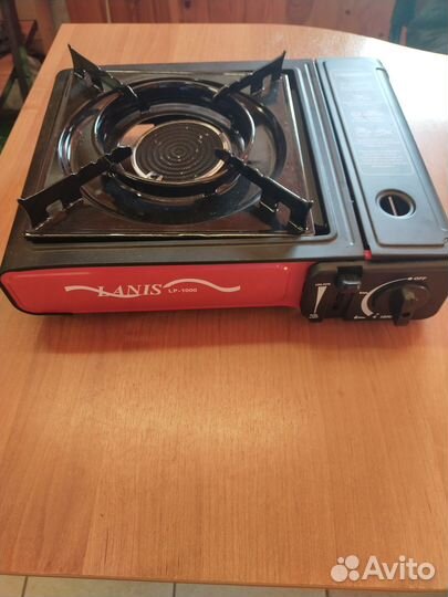 Плита газовая керамическая с переходником