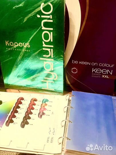 Палитра красок для волос