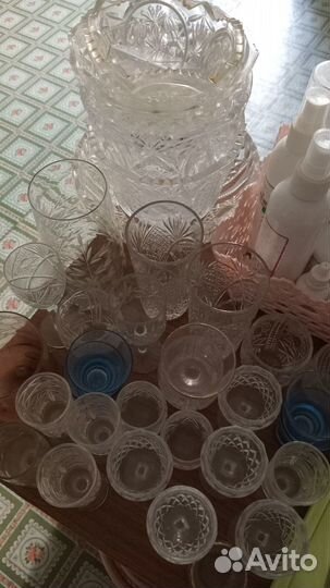 Изделия из хрусталя и стекла СССР