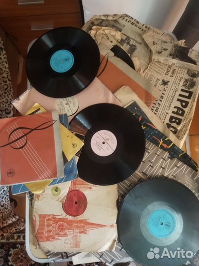 Грампластинки 78