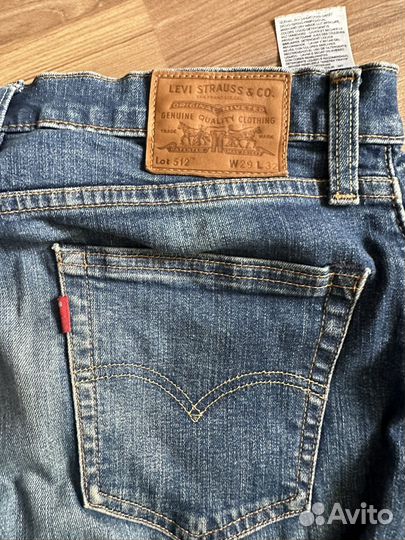 Джинсы Levis 512, оригинал