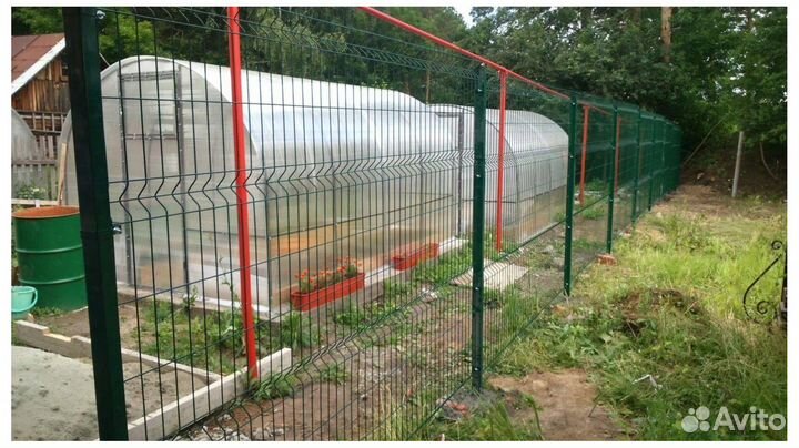 Забор 3D, сетка 3Д