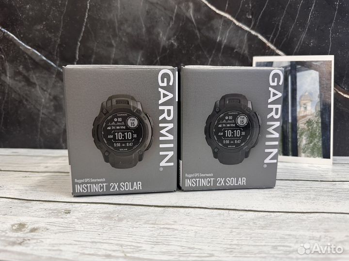 Garmin Instinct 2X Solar Moss / Graphite