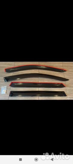 Дефлекторы 4 шт.Toyota Corolla 2000-06г на универс