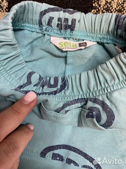 Штанишки,футболка,пижама для дома 86-92р