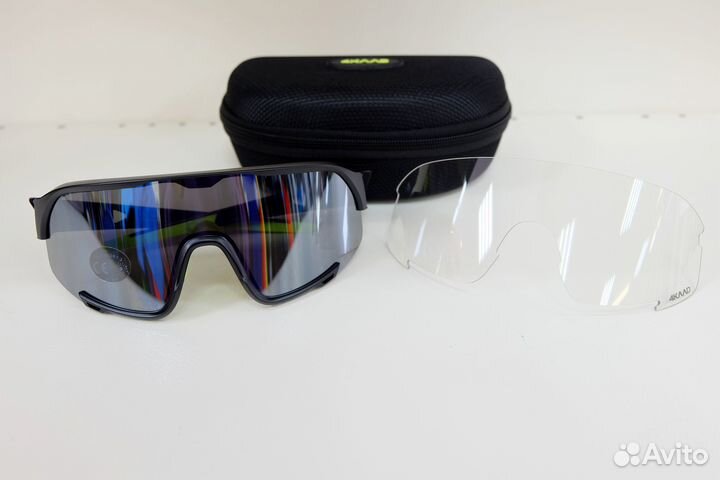 Очки 4kaad pulse race black G20108, черный