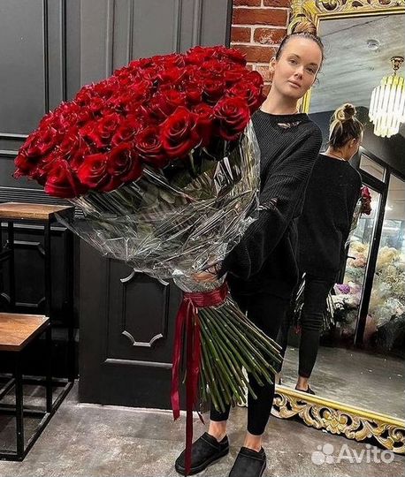 Высокие розы Гигантские розы Доставка цветов