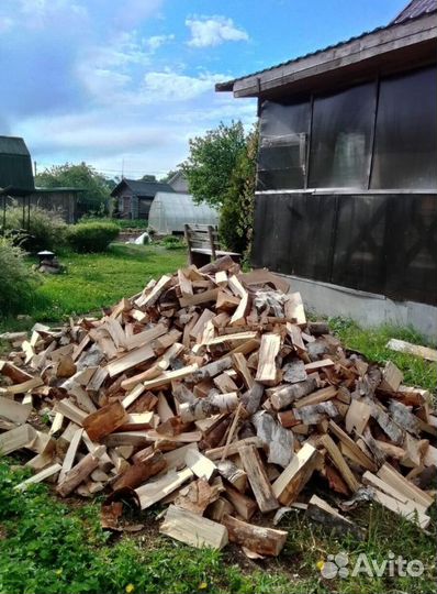 Дрова колотые от 1 куба