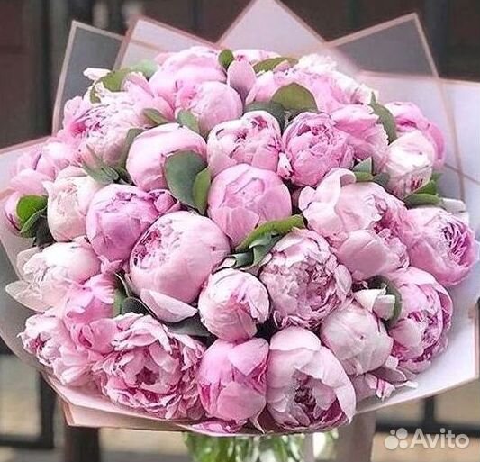 Пионы Букет пионов Доставка цветов