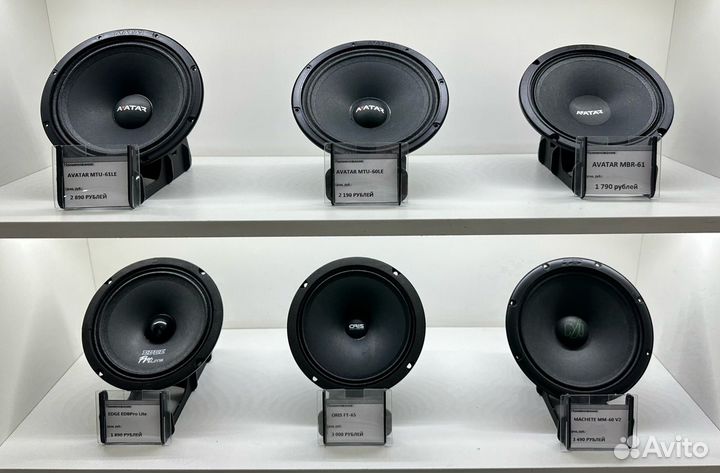 Эстрадные динамики, замена штатной акустики