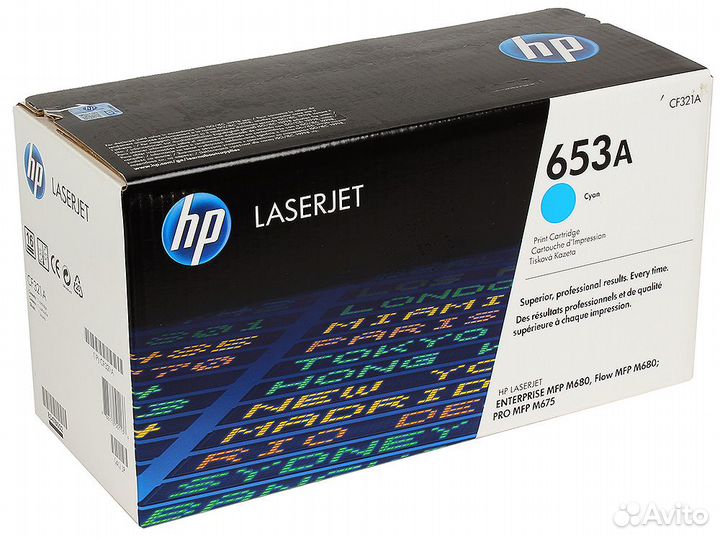 Лазерный картридж Hewlett Packard CF321A (653A) Cy