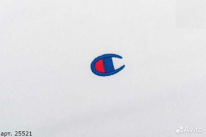 Футболка Champion lil 2 logo белая