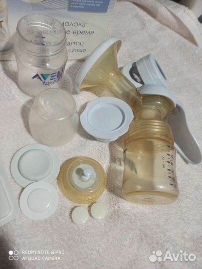 Молокоотсос avent ручной
