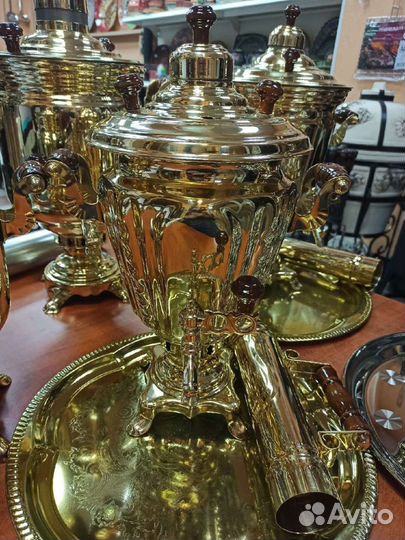 Самовар угольный дровяной Тульский новый