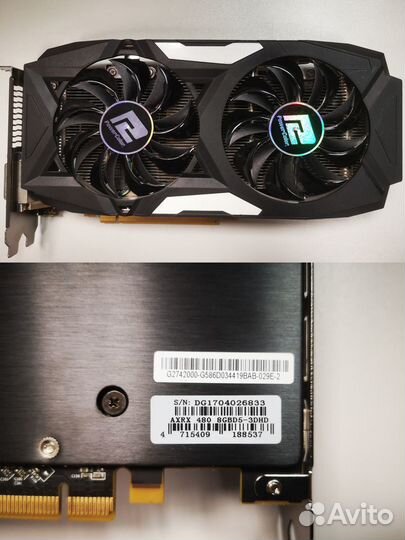 GTX 1060 RTX 2070, Б/у RX580 RX570 RX480