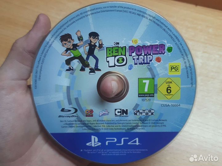 Игры на ps4, BEN10 мощное приключение