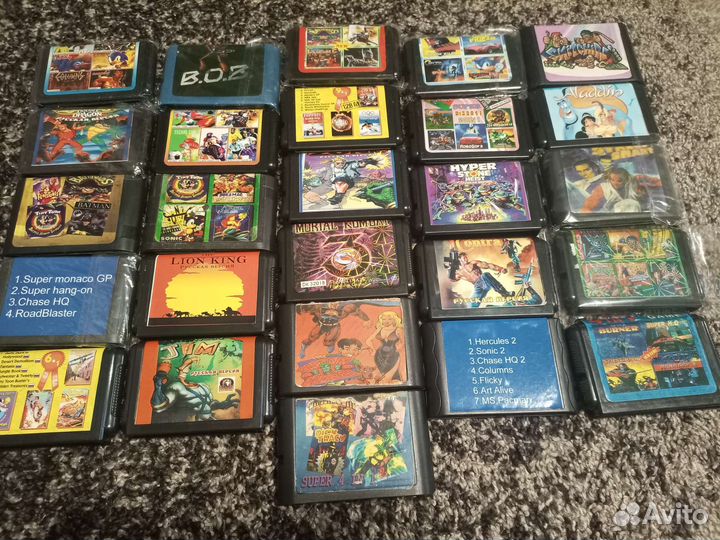 Катриджи sega