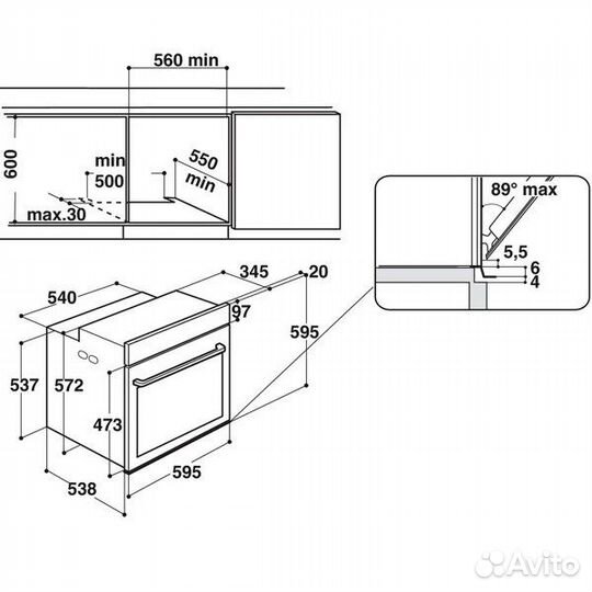 Элект.дух.шкаф Hotpoint-Ariston 7OFI4 852 sс IX HA