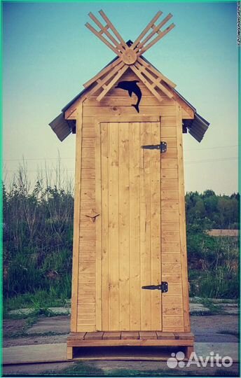 Уличный туалет с установкой ORF