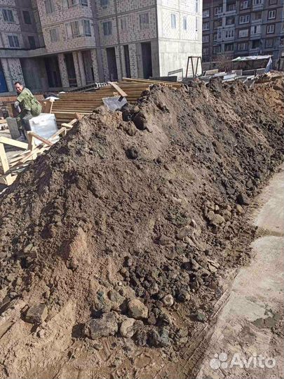 Котлованный грунт камазом