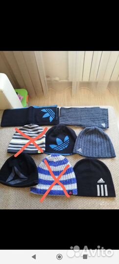 Шапка adidas, Reebok оригинал