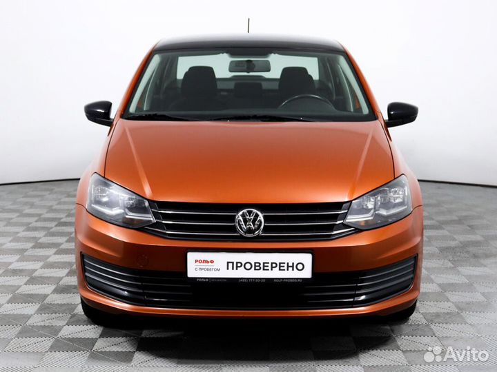 Volkswagen Polo 1.4 AMT, 2018, 84 680 км